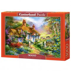 Puzzle Castorland  Domek v lese,  3000 dílků