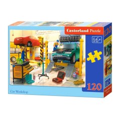 Puzzle Castorland 120 dílků - Autodílna