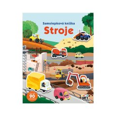 Samolepková knížka Stroje
