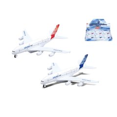 Letadlo osobní - 14 cm - na zpětné natažení