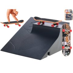 Skateboard 9,5cm kov s rampou