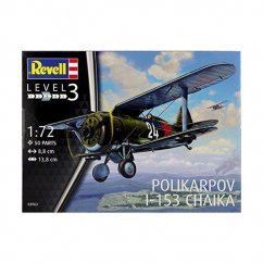 Revell Plastic ModelKit letadlo 03963 - Polikarpov I-153 Chaika (1:72)