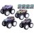Monster truck 10cm kov na setrvačník 8druhů na kartě