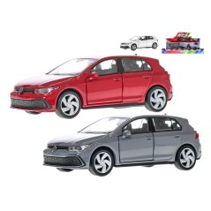 Sestavený kovový model auta Volkswagen Golf 8 GTI