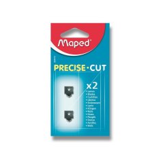Náhradní břity pro řezačku Maped Precise Cut - 2 ks břitů, přímý řez