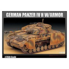 ACADEMY Model Kit tank 13233 - GERMAN PANZER IV H W/ARMOR (1:35)