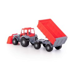 Traktor Altaj, nakladač s přívěsem č.1