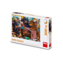 DINO Puzzle Jezevčíci 300 xl dílků
