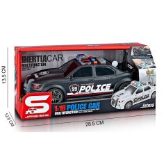 Policejní auto černé