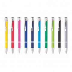 Kuličkové kovové pero SIONA SOFT mix barev