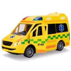 Auto ambulance CZ 21,5cm 1:20 na setrvačník na baterie se světlem a zvukem v krabičce