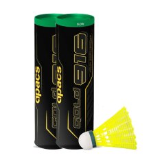 Apacs Gold 916 badmintonové míčky zelená (tuba 6ks)