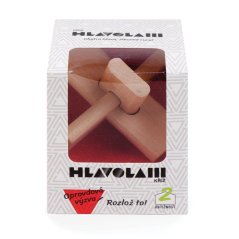 Dřevěný hlavolam – Kříž