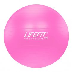 Gymnastický míč LIFEFIT® ANTI-BURST 55 cm,růžový