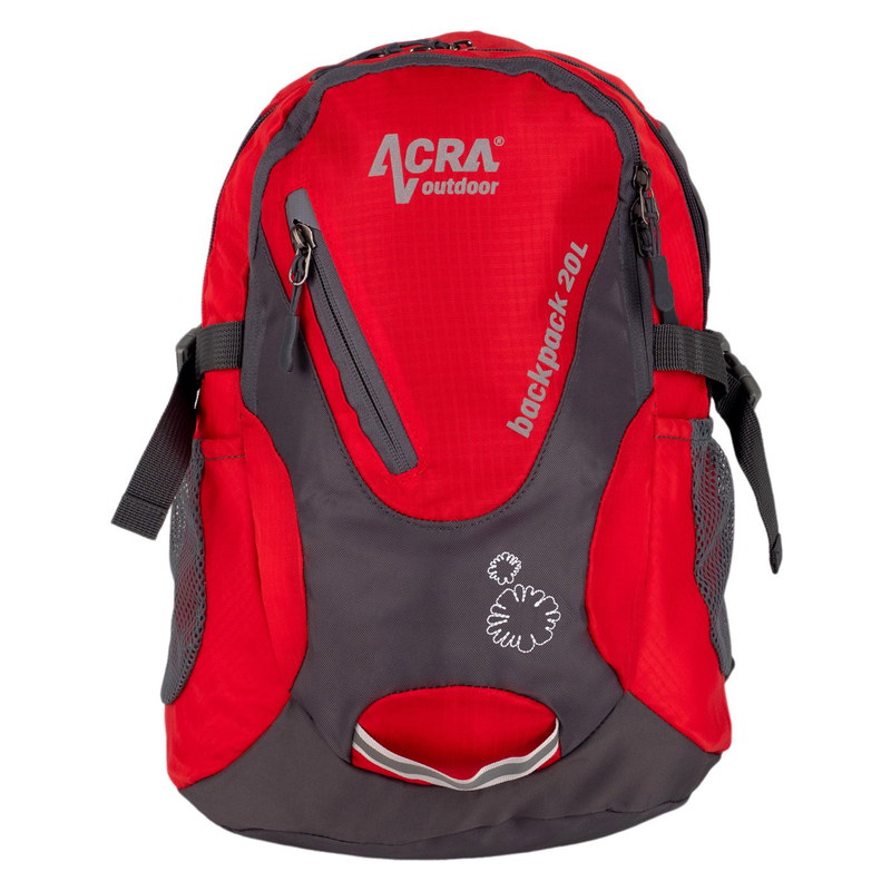 ACRA Batoh Backpack 20 L turistický červený