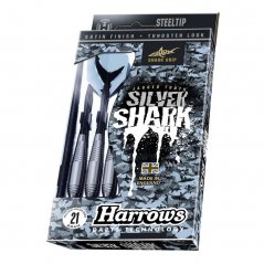 Šipky Harrows Silver Shark steel 21g - Silver Shark steel 21g