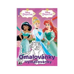 Omalovánky A4 Princezny