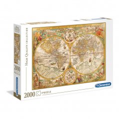 Clementoni Puzzle Starobylá mapa  2000 dílků