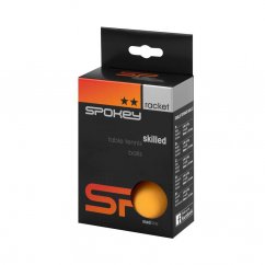 SPOKEY SKILLED-Pingpongové míčky 2* oranžové , 6 ks