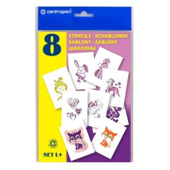 Centropen Šablony L+ k fouk.f.9996 motiv pro holky
